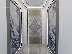Lift Elevator Interior 3d Model 3D model