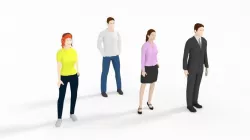 Low Poly People Collection 