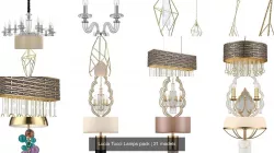 Lucia Tucci Lamps pack 3D Model Collection