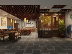 LUXURY RESTAURANT 06 3D model