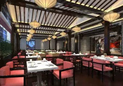 LUXURY RESTAURANT 08 3D model