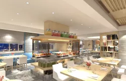 LUXURY RESTAURANT 11 3D model