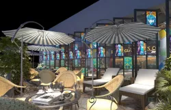 LUXURY RESTAURANT 12 3D model