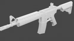 M4A1 rifle 3D model