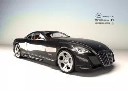 Maybach exelero Low-poly  3D model