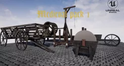 Medieval pack 1 Low-poly  3D model