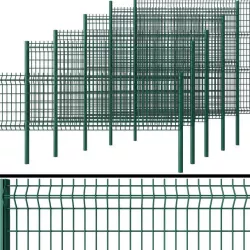 Metal Wicket fence 3D model