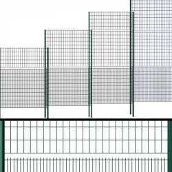 Metal Wicket fence 3D model