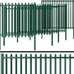 Metal Wicket fence 3D model