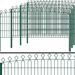 Metal Wicket fence 3D model