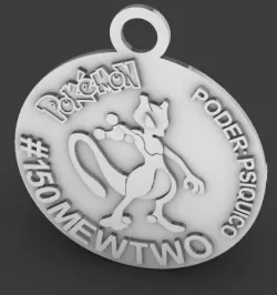 MEWTWO PENDANT TAP 3D model