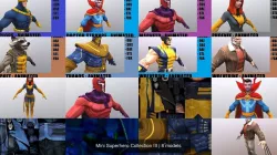 Mini Superhero Collection III 