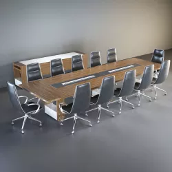 Mobica LUXEMBOURG Office set 2 Meeting room 3D model