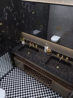 Modern Apartment for single people Bathroom 3D model