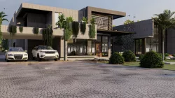 MODERN LUXURY HOUSE MODEL AND RENDER MODERN HOUSE DESIGN 3D model