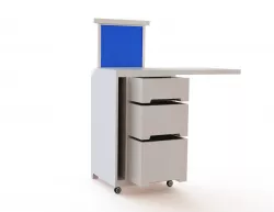 Modular Study Table 3D model