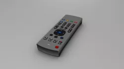 Mouse tv remote controller Low-poly  3D model