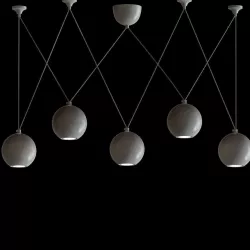 Multisphere Pendant White 5 3D model