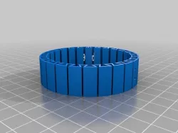 My Customized dual flexible name bracelet