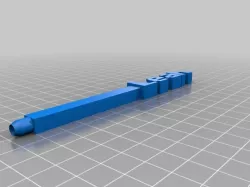 My Customized Retro Font Word Pen