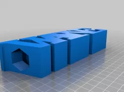 My Customized TEXT pencil holder