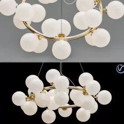 New Bubble Modern LED Pendant Lights Lamp 3D model