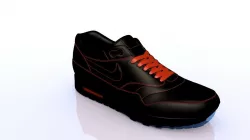 Nike AirMax Shoe 3D model