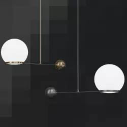 Og Contrapesso 8quot Globe Led Pendant Rejuvenation 3D model