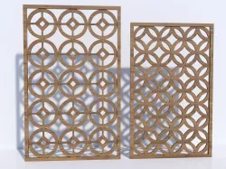 Ornament Panel 3D model