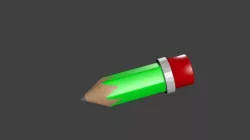 Pencil 3D model