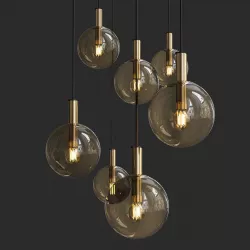 Pendant Lighting Modern and Classic Pendants Large 3D model