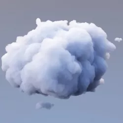 Polygon Cloud 13 3D model