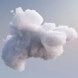 Polygon Cloud 3 3D model