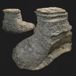 rauk stone scan D 3D model