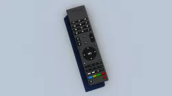 Remote controller for android tv 3D model
