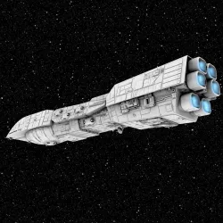 Rendili Class Star Dreadnought  - Star Wars 3D model
