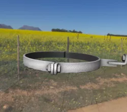 Ring for the  Iron Power Pole 2 - Object 125 Low-poly  3D model