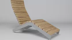 rivage lounge chair 3D model