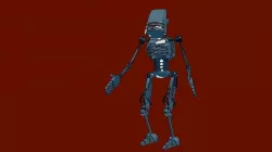 Robot Low-poly  3D model