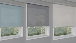 Roller Blinds IKEA - TRETUR And Window 3D model
