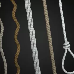 ropes and lasso 3D model