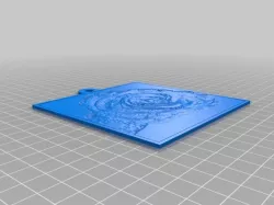 rose lithopane