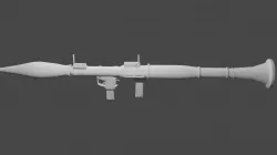 RPG-7 3D model