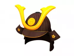 Samurai Helmet  3D model