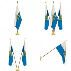 San Marino Flag Pack 3D model