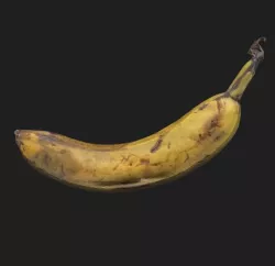Scan Banana Low-poly  3D model