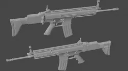 SCAR Mark-16 3D model