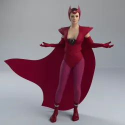 Scarlet witch  3D model