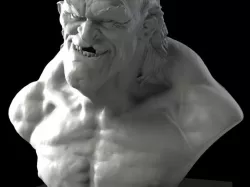 Scary old dude bust !