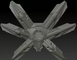 SHF Iron Man MK 85 Lightning Refocuser 3D model